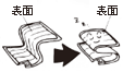 1、折りたたんだり、丸めた状態で使用しないこと ロゴ