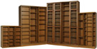 スライド書棚 書院